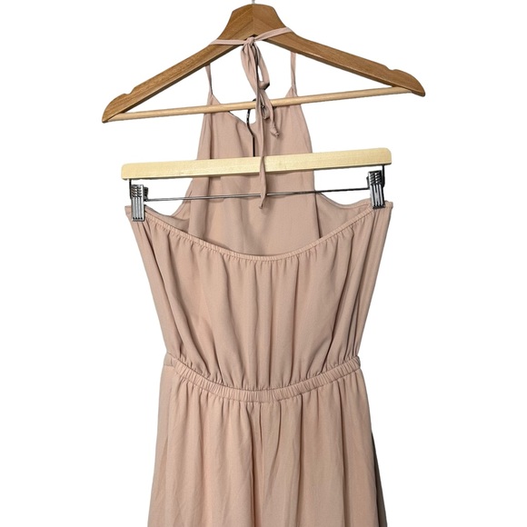 Show Me Your Mumu Heather Halter Dress Dusty Blush NEW - Picture 6 of 8